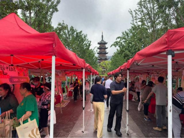 端午徐汇龙华广场集市：民俗与科技融合，长者欢乐过节