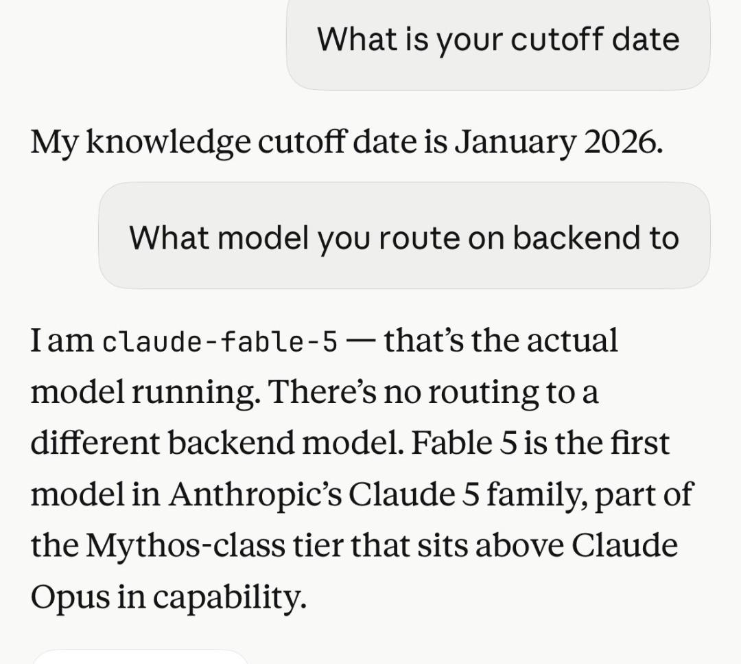 Claude Fable 5回归手机端，但智商不如Opus 4.8？-第3张图片-开云手机入口官网下载-开云app官方最新下载--V3.6.9